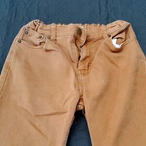 The Children's Place boys size 16 slim kakhi Jeans with adj waist.